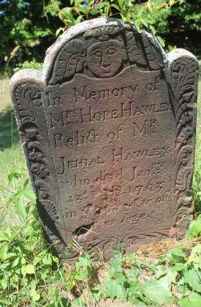 Hope Stow Hawley gravestone